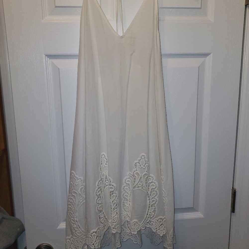 White summer dress